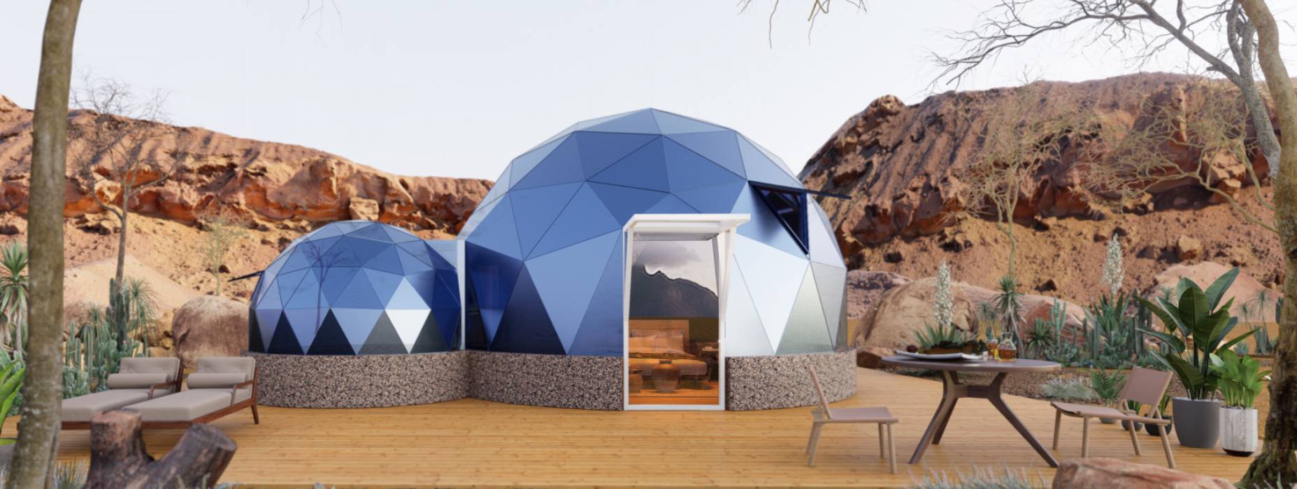 澜沧球形智能光伏玻璃星空房